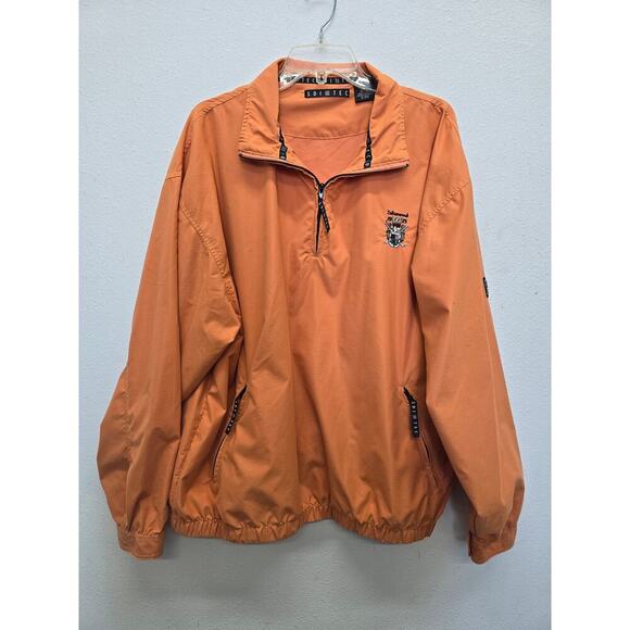 Vintage Pullover Wind Breaker loose fit 1/4 zip SDI TEC 1925 Inkamwood Golf XL - Picture 4 of 7